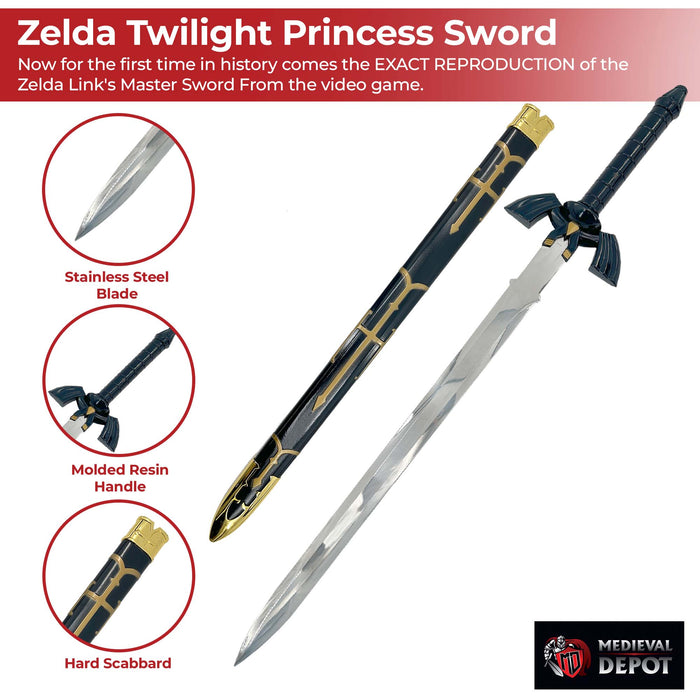 Accurate Zelda Twilight Princess Link Sword