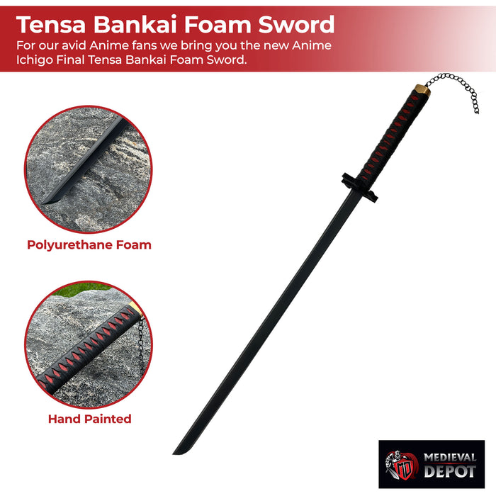 Anime Ichigo Final Tensa Bankai Foam Sword