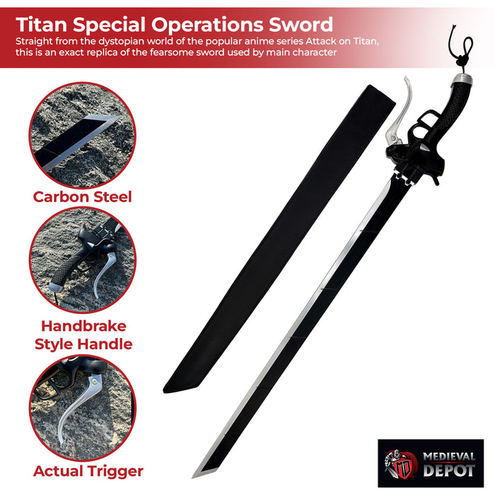 Attack On Titan Special Operations Sword