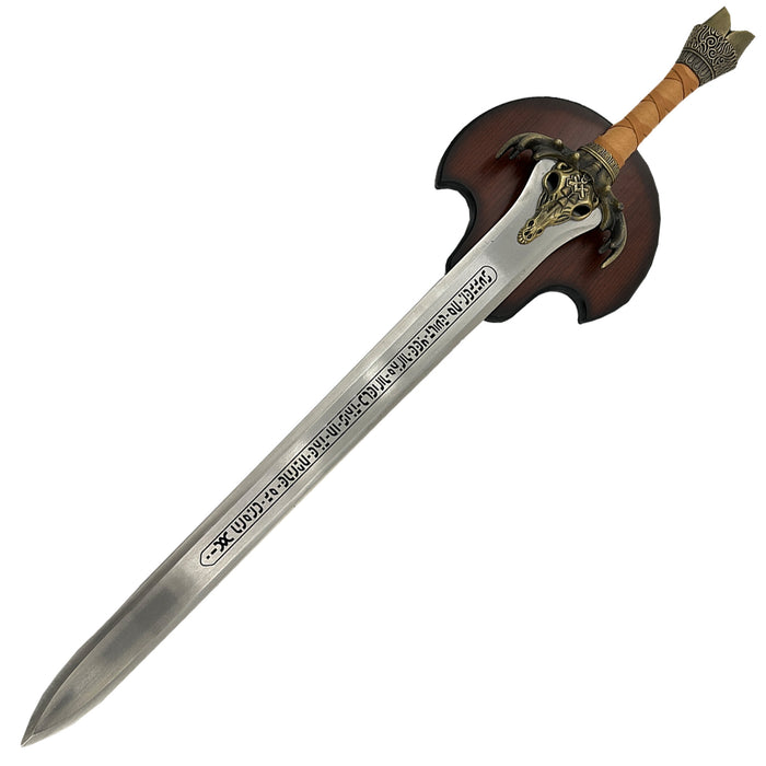 Barbarian Father's Medieval Rams Head Sword