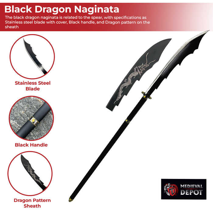 Black Dragon Naginata