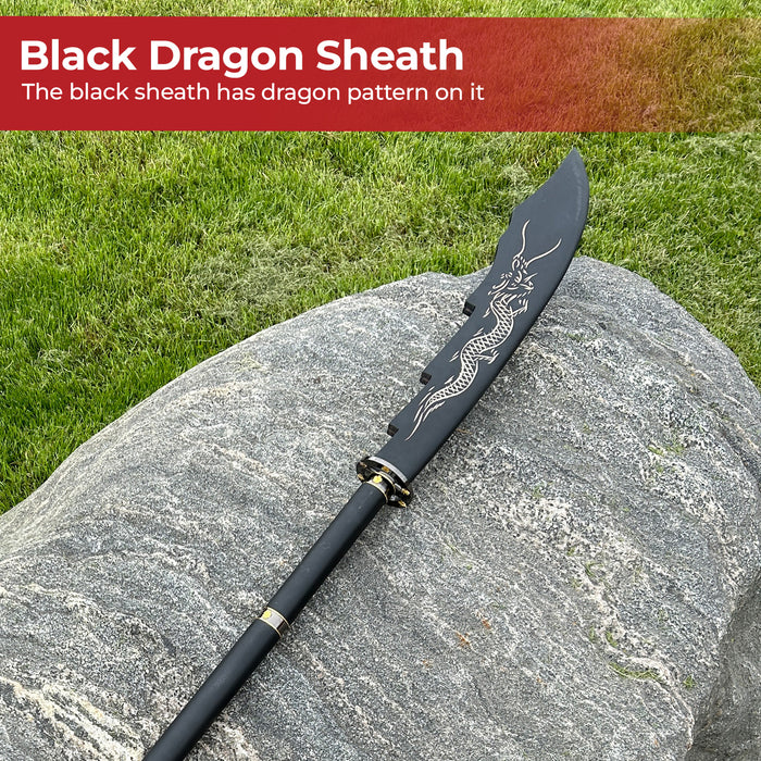 Black Dragon Naginata