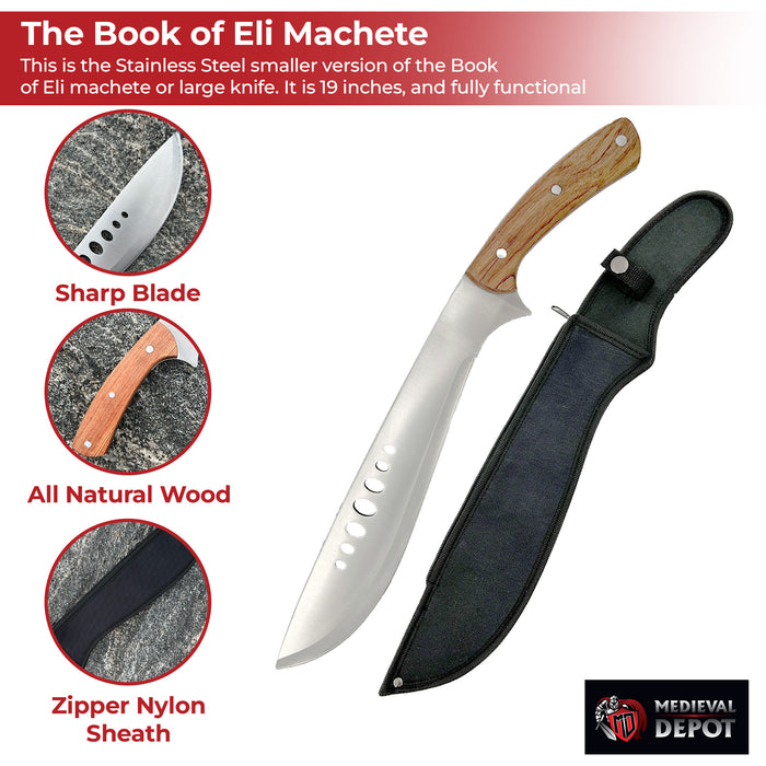 Book of Eli Movie Stainless Steel Machete