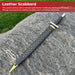 Battle Ready Greek Hoplite Sword with Leather Wrapped Handle