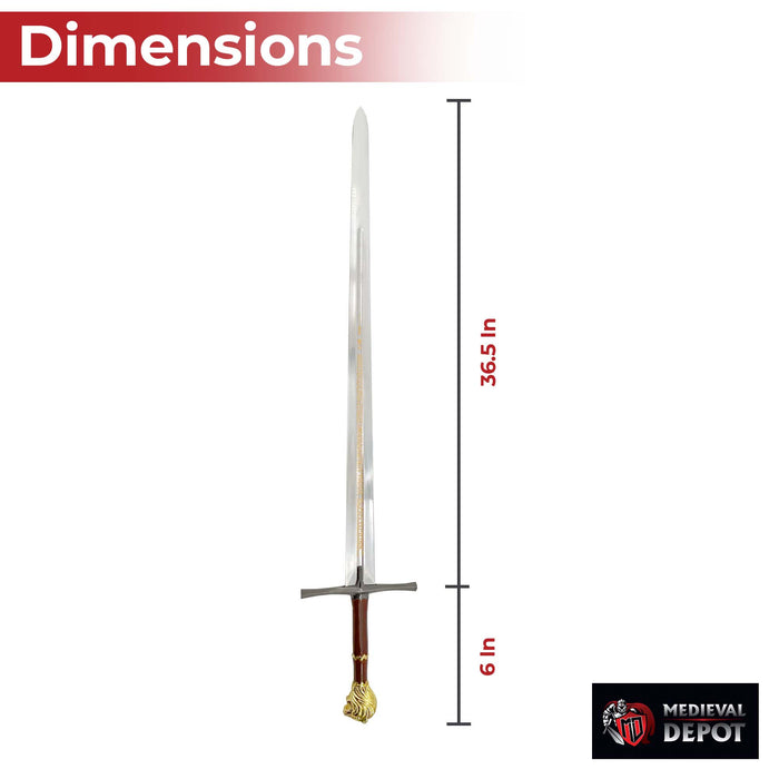 Chronicles Of Narnia Prince Sword Replica