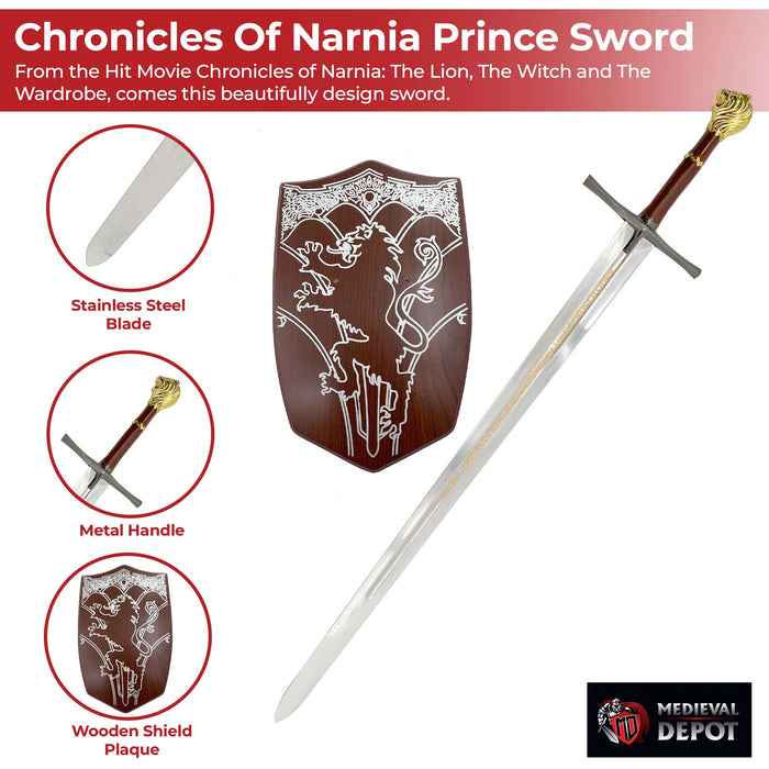 Chronicles Of Narnia Prince Sword Replica