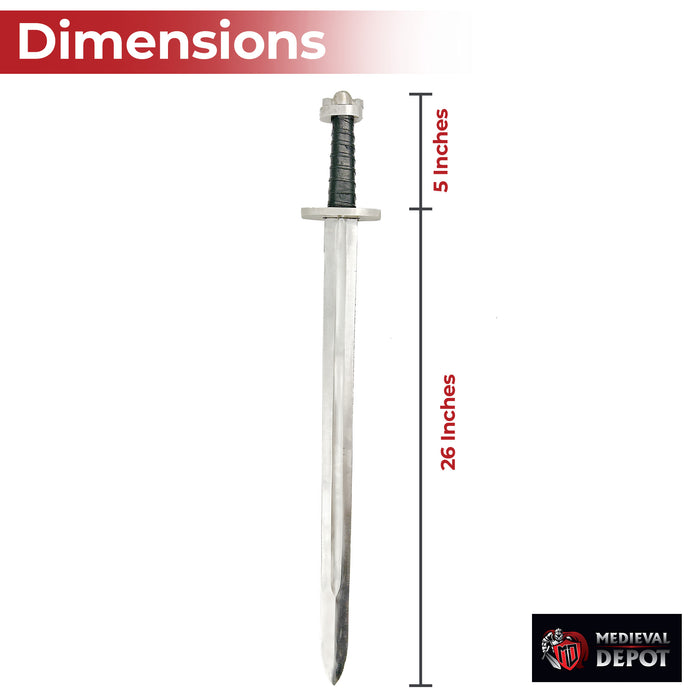 Clamor of Hooves Carbon Steel Medieval Sword