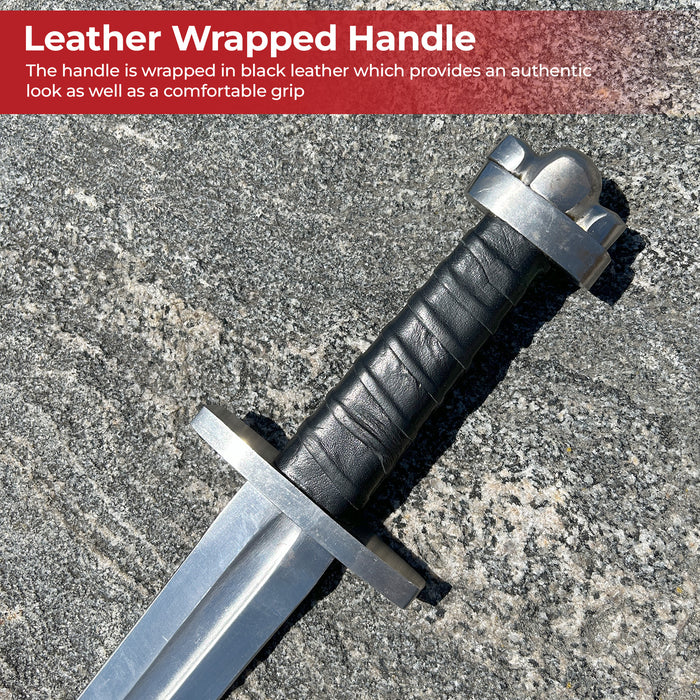 Clamor of Hooves Carbon Steel Medieval Sword