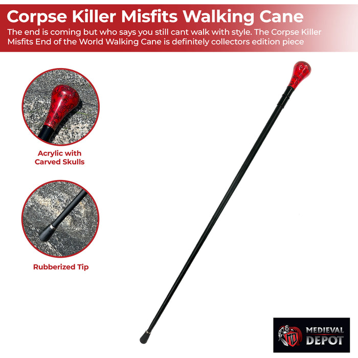 Corpse Killer Misfits End of the World Walking Cane Sword