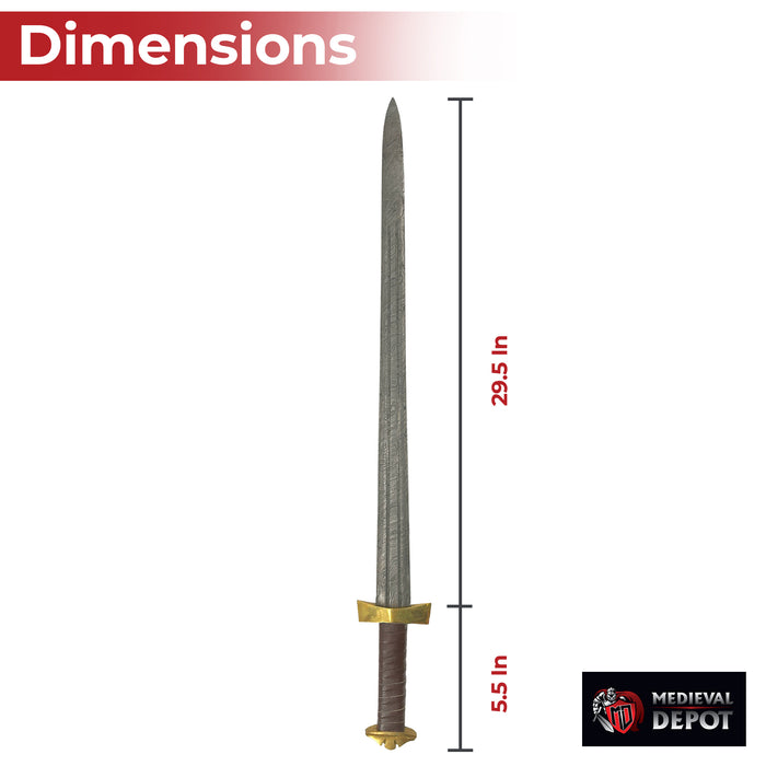 Damascus Viking Warrior Sword