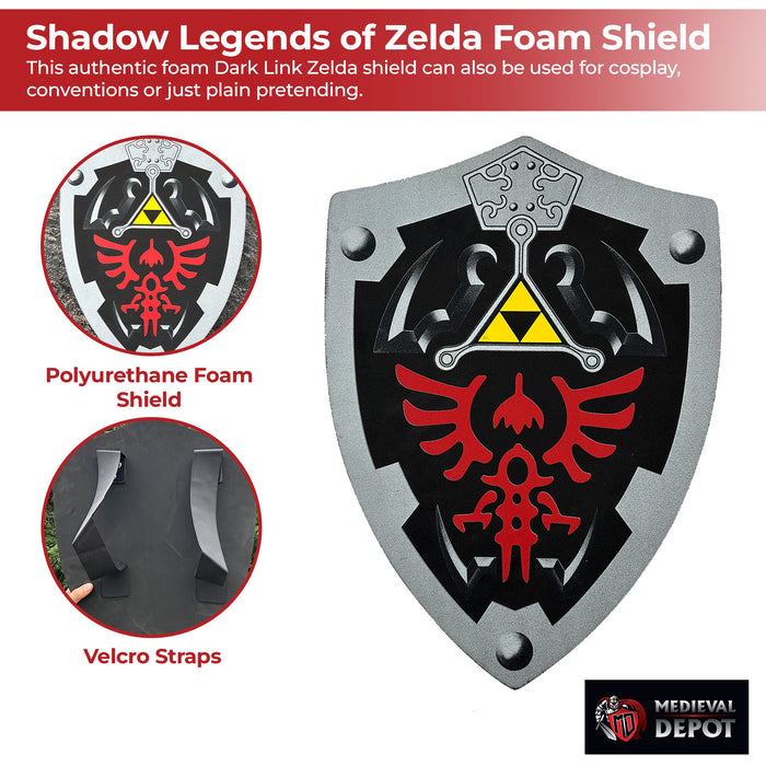 Dark Link Shadow  Legends of Zelda Foam Shield