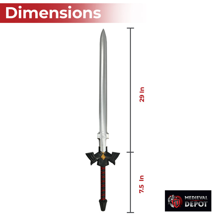 Dark Link Shadow Triforce Foam Master Sword