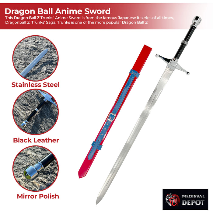 Dragon Ball Z Trunks' Anime Sword