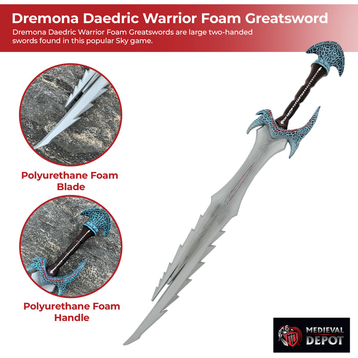 Dremona Daedric Warrior Role Play Foam Greatsword