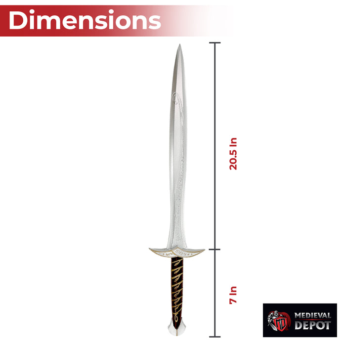 Fantasy Movie Foam Replica Elven Dagger Sword