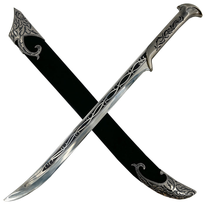 Fantasy Movie Replica Elven King Sword Velvet Sheath Included