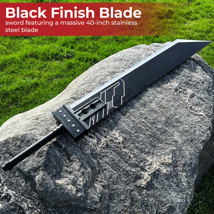 FF 55" Giant Metal Fantasy Sword