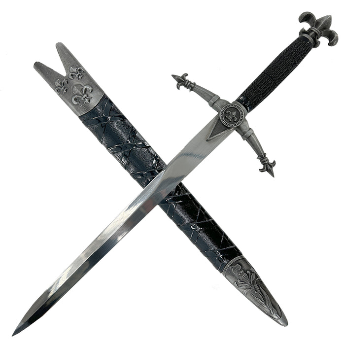 French King's Divinity Fleur De Lis Dagger