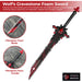 Genshin Impact Wolf Gravestone Foam Sword