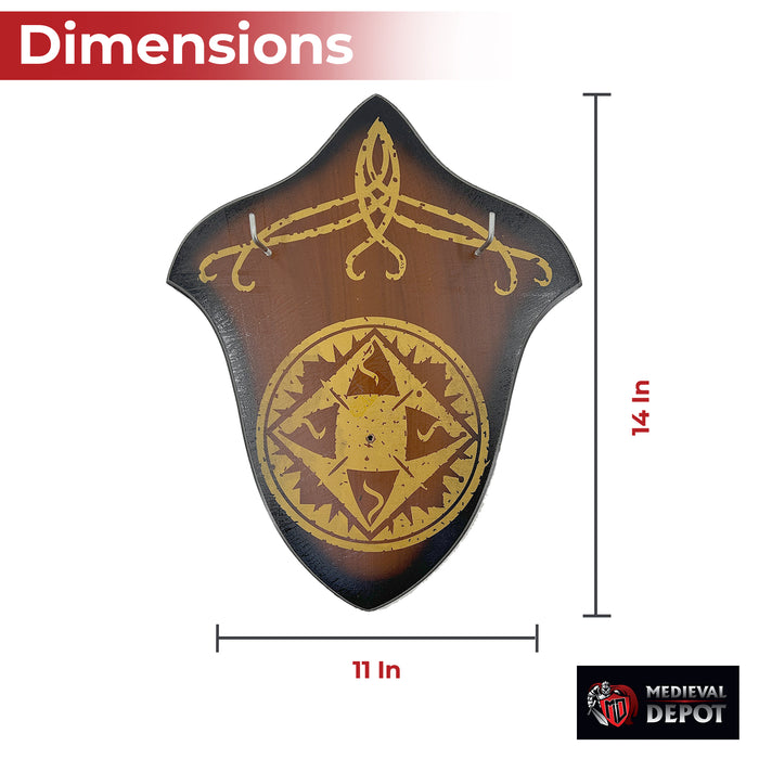 Hardwood Universal Sword Plaque