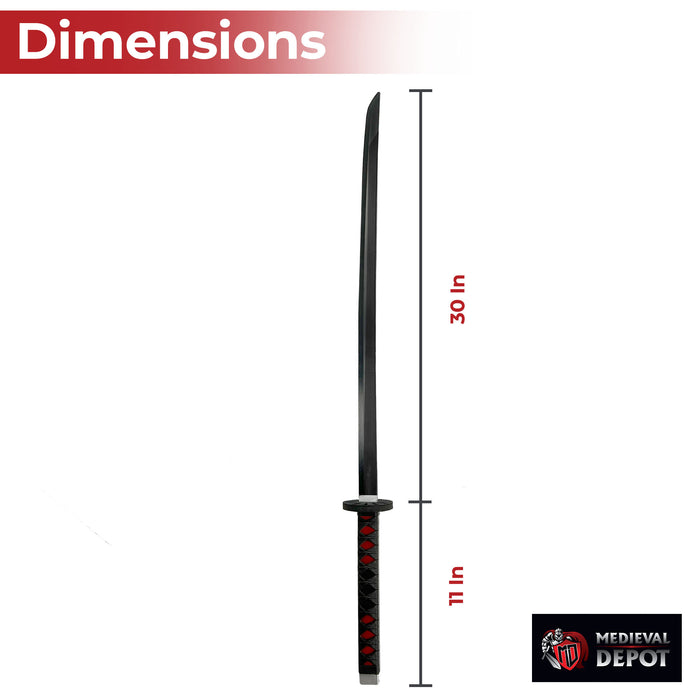 Kamado Tanjiro Demon Slayer Foam Katana Sword With Scabbard