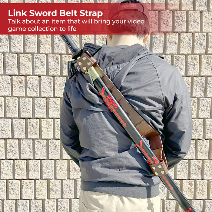 Link Hyrule Sword Leather Belt Strap