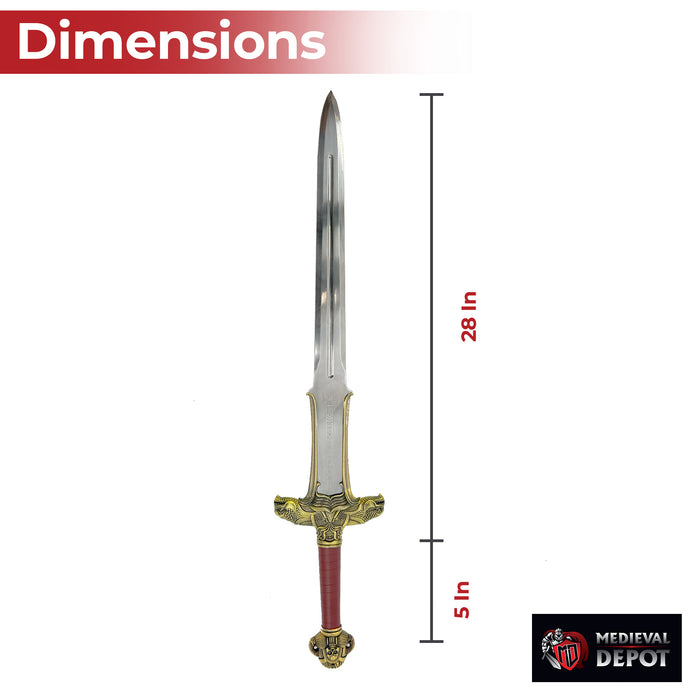 Medieval Barbarian Atlantean Sword