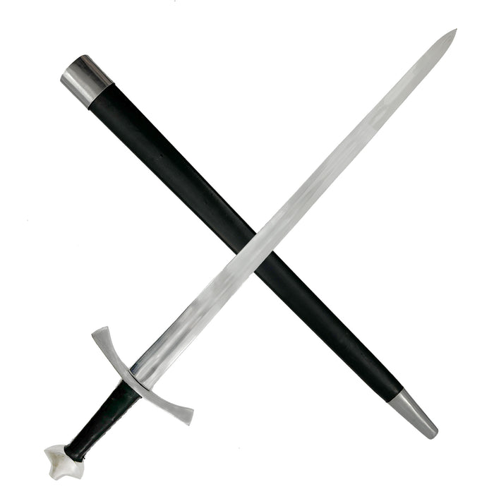 Medieval EN45 High Carbon Steel Full Tang Historical Knightly Replica Sword