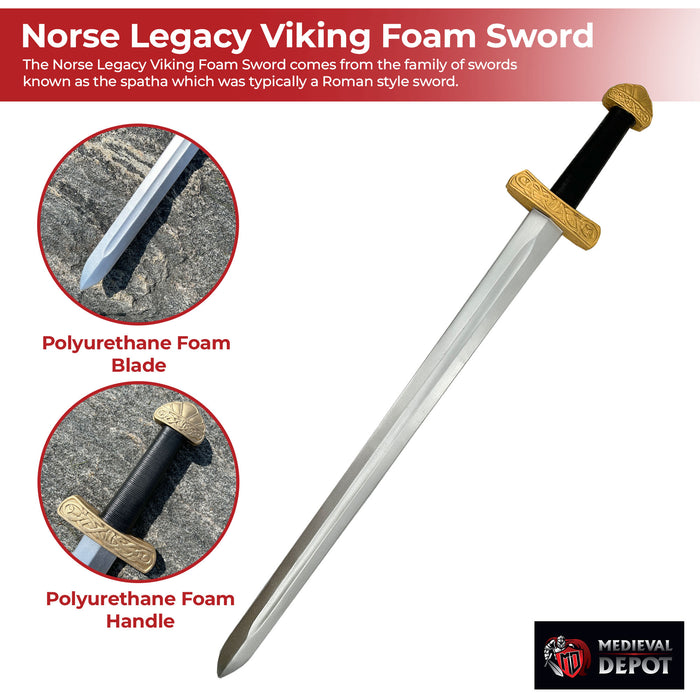 Norse Legacy Viking Foam Sword