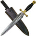 Noble Strategist Hand Forged Damascus Steel Viking Dagger