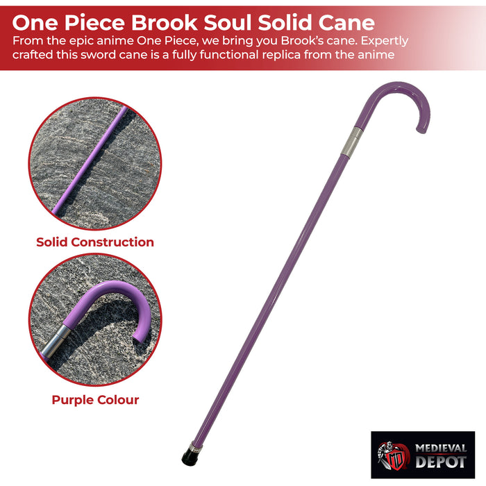 One Piece Brook Soul Solid Cane