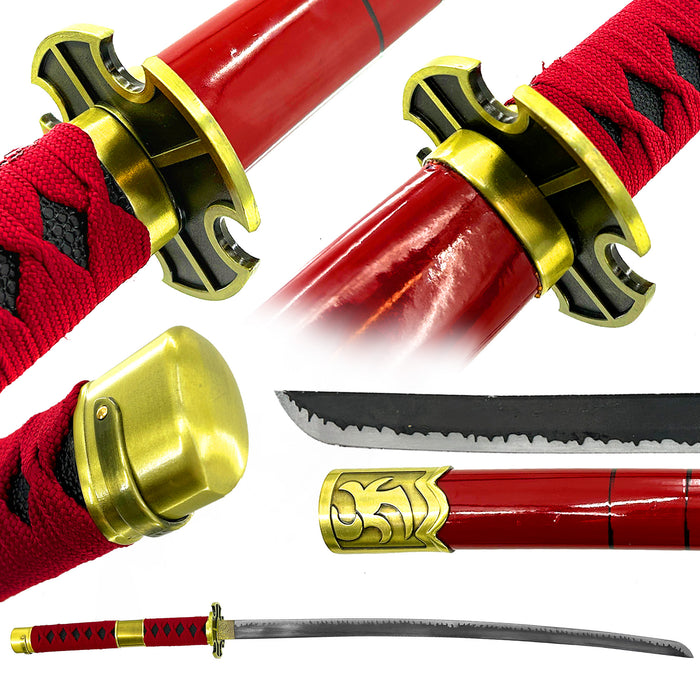 One piece Zoro Sandai Kitetsu Katana Sword