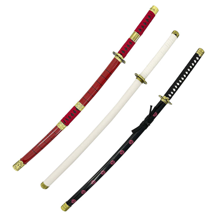 One Piece Zoro Three Sword Katana Set