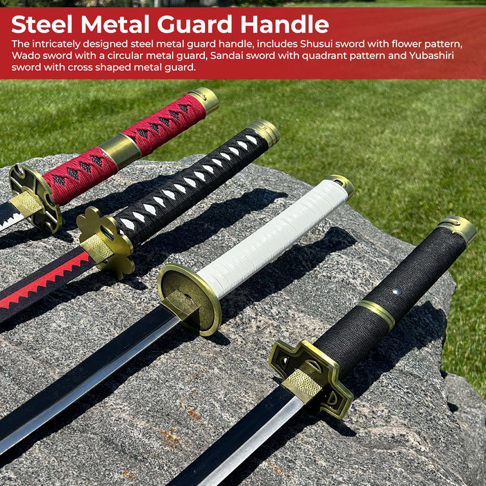 One Piece Zoro Ultimate Four Sword Katana Set