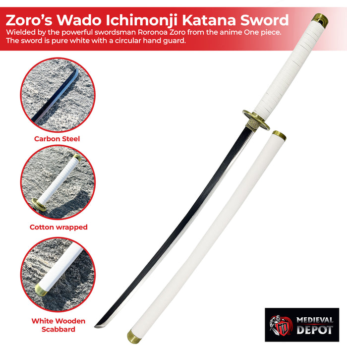 One piece Zoro’s Wado Ichimonji Katana sword