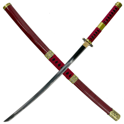 One Piece Zoro Sandai Kitetsu Handmade Katana