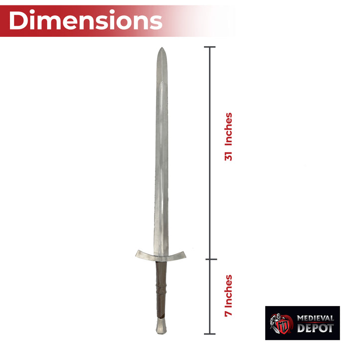 Ringing Metal 1095 High Carbon Steel Medieval Sword