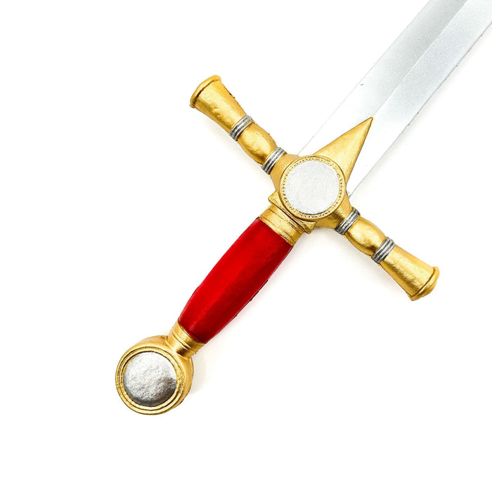 Red Masonic Tiler Foam Sword