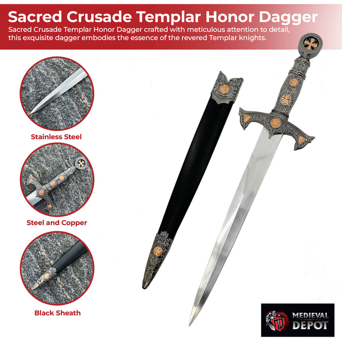 Sacred Crusade Templar Honor Dagger