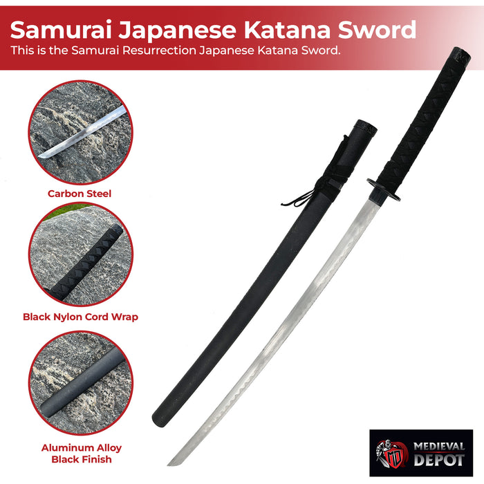 Samurai Resurrection Japanese Katana Sword