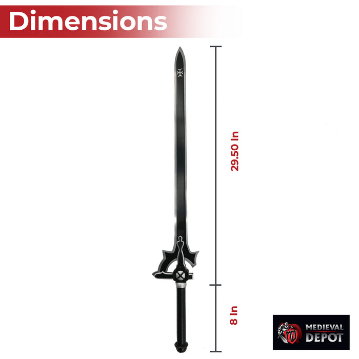 SAO Kiritos Elucidator Anime Sword Replica