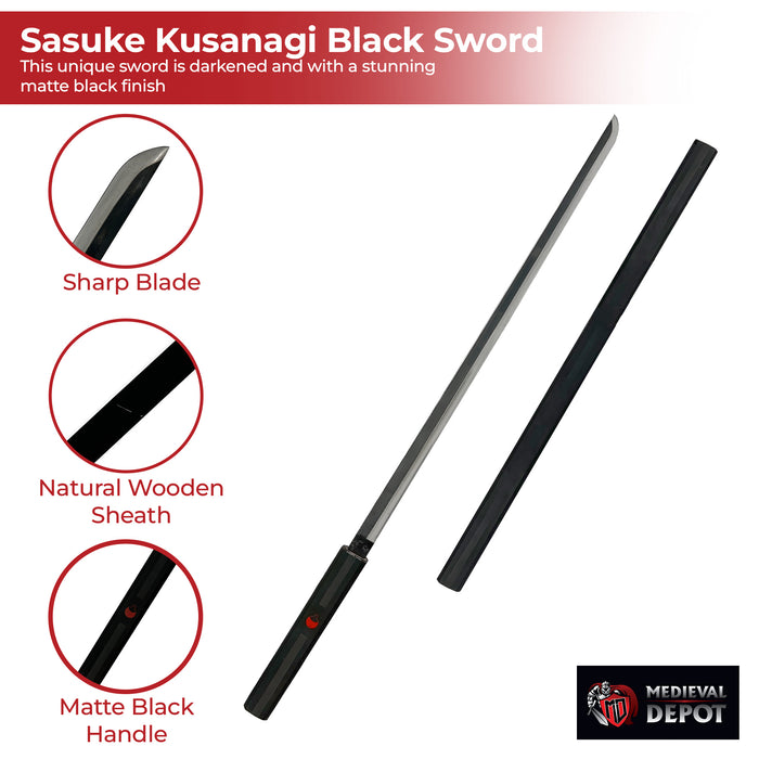 Sasuke Kusanagi Black Sword