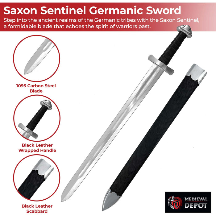 Saxon Sentinel Germanic Inspired Sword