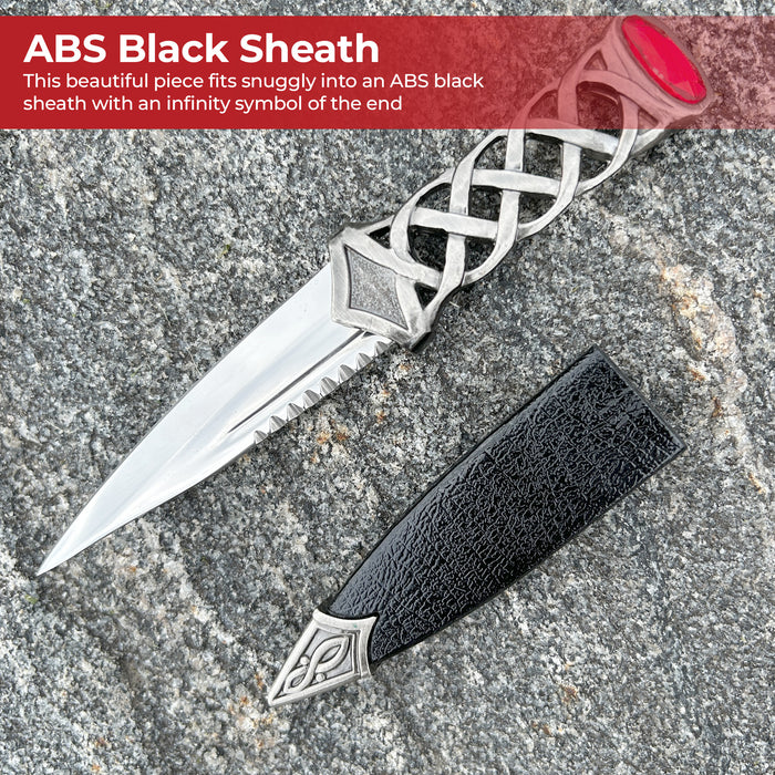 Scottish Gaelic Sgain Dubhs Celtic Dagger Knife