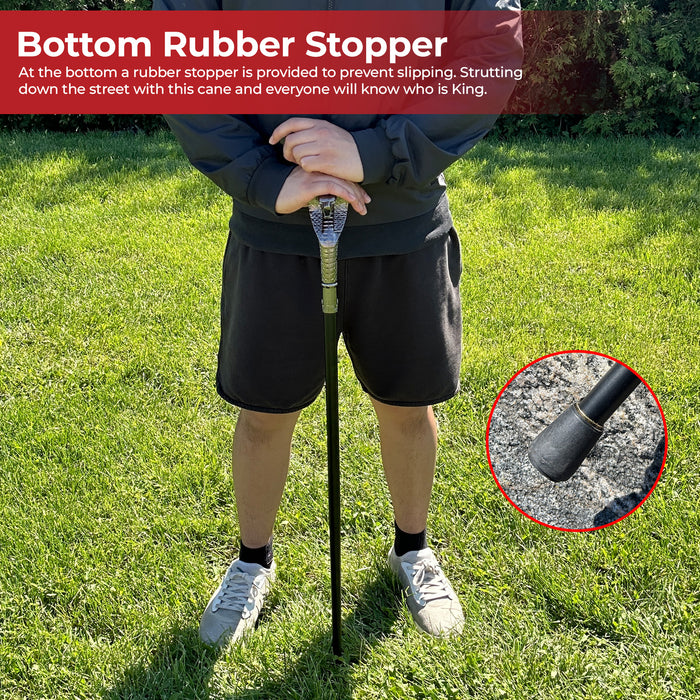 Striking Distance Cobra Walking Cane