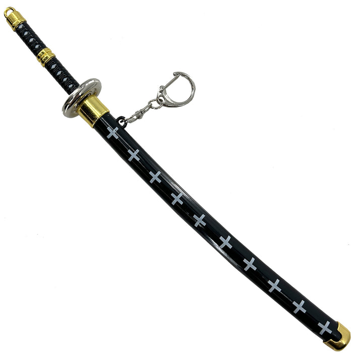 Spring Action Popup Mini Katana Keychain Trafalgar Law Sword Edition