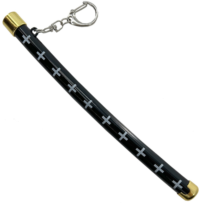 Spring Action Popup Mini Katana Keychain Trafalgar Law Sword Edition