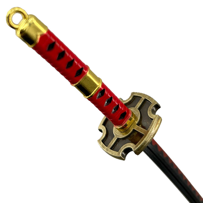 Spring Action Popup Mini Katana Keychain Zoro Sandai Kitetsu Edition