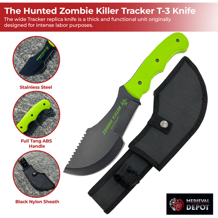 The Hunted Zombie Killer Tracker T-3 Knife