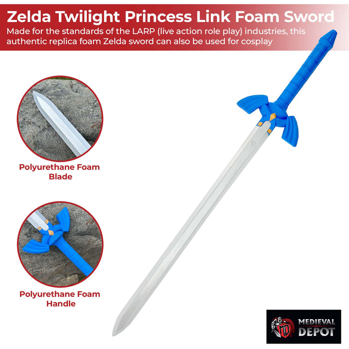 Zelda Accurate Twilight Princess Link Foam Sword